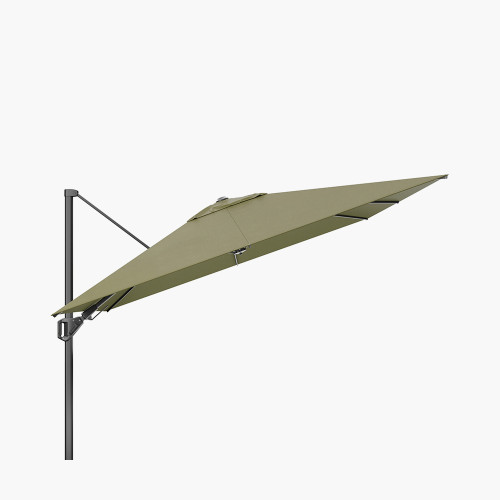 Pacific Lifestyle Challenger T2 3m Square Premium Lush Green Free Arm Parasol