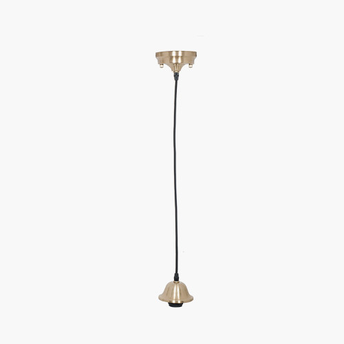 pacific lifestyle Champagne Retro Electrified E27 Ceiling Fitting
