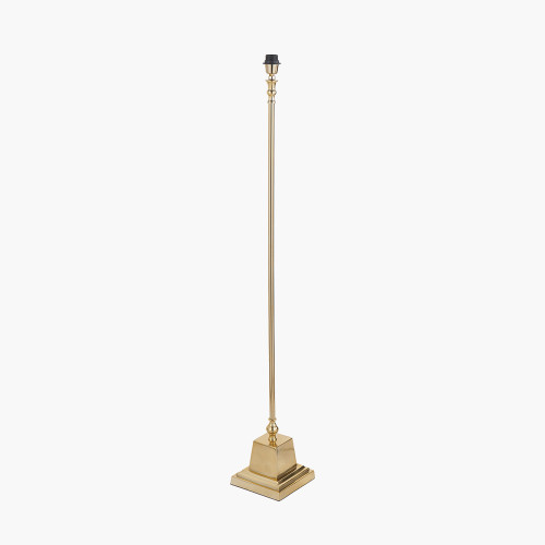 Pacific Lifestyle Claudius Gold Metal Stick Floor Lamp Base