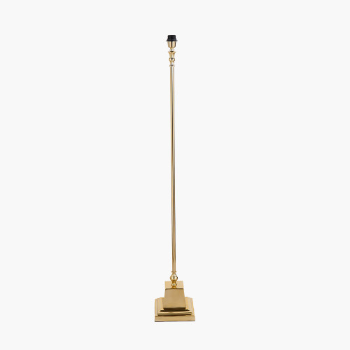 Pacific Lifestyle Claudius Gold Metal Stick Floor Lamp Base