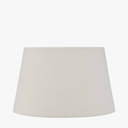 pacific lifestyle Coast 30cm Cream Calico Tapered Lampshade