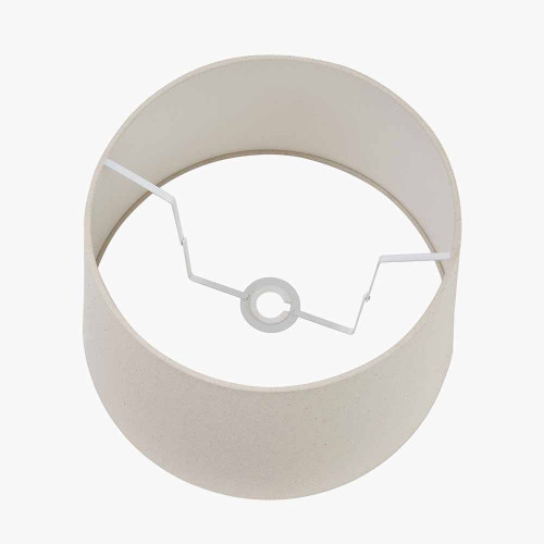 Pacific Lifestyle Coast 45cm Cream Calico Tapered Lampshade