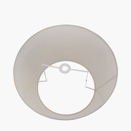 Pacific Lifestyle Coast 60cm Cream Calico Tapered Lampshade