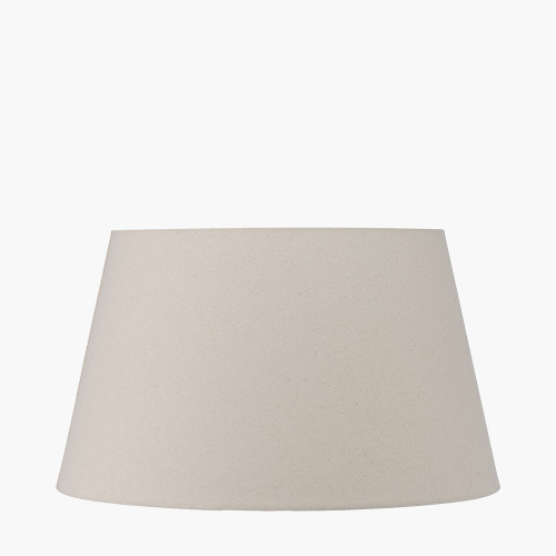 pacific lifestyle Coast 60cm Cream Calico Tapered Lampshade