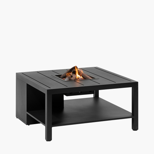 Pacific Lifestyle Cosiflow 100 Square Anthracite Fire Pit Table