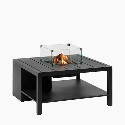 Pacific Lifestyle Cosiflow 100 Square Anthracite Fire Pit Table