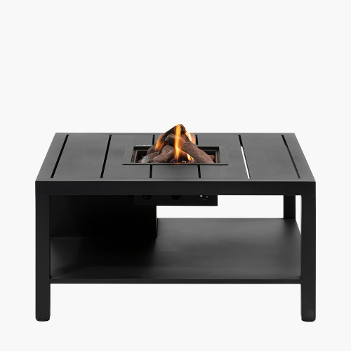 pacific lifestyle Cosiflow 100 Square Anthracite Fire Pit Table