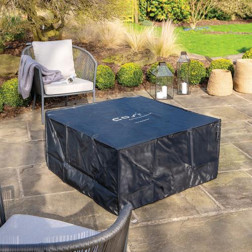 Pacific Lifestyle Cosiloft 100 Black And Grey Fire Pit Table
