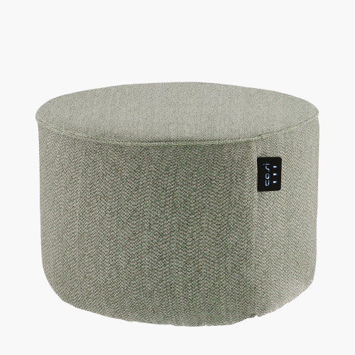 pacific lifestyle Cosipouf Heated Comfort Green Low Round 60x38cm high