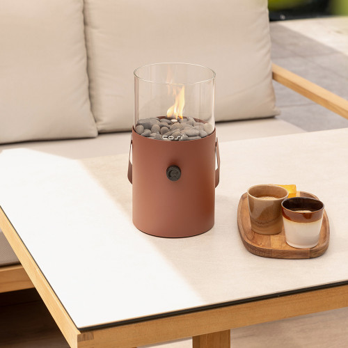 Pacific Lifestyle Cosiscoop Terra Brown Fire Lantern