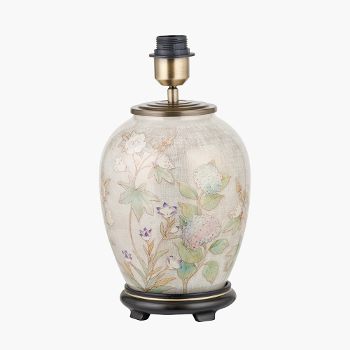 Pacific Lifestyle Daikon Flower Medium Glass Table Lamp Base