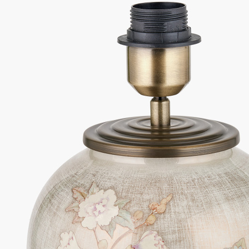 Pacific Lifestyle Daikon Flower Medium Glass Table Lamp Base