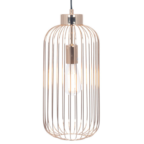 Pacific Lifestyle Dania French Gold Metal Wire Tall Pendant