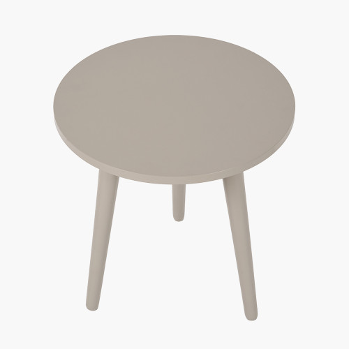 Pacific Lifestyle Devonshire Putty Pine Wood Side Table