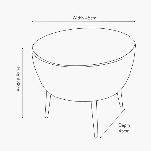 Pacific Lifestyle Donato Ash Black Leather And Black Metal Stool