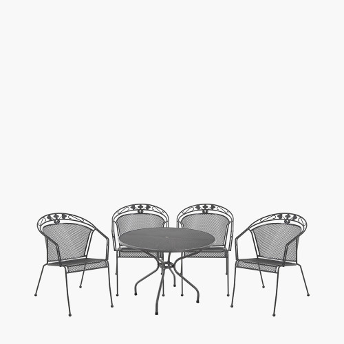 Pacific Lifestyle Elegance Round 4 Seater Dining Set