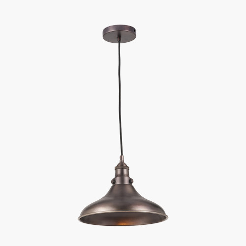 Pacific Lifestyle Ellis Antique Bronze Café Metal Pendant