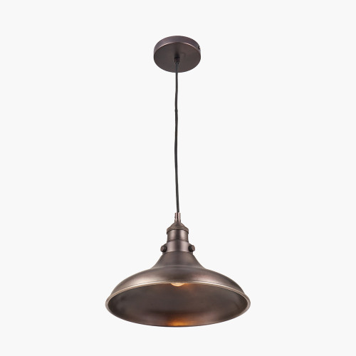 Pacific Lifestyle Ellis Antique Bronze Café Metal Pendant
