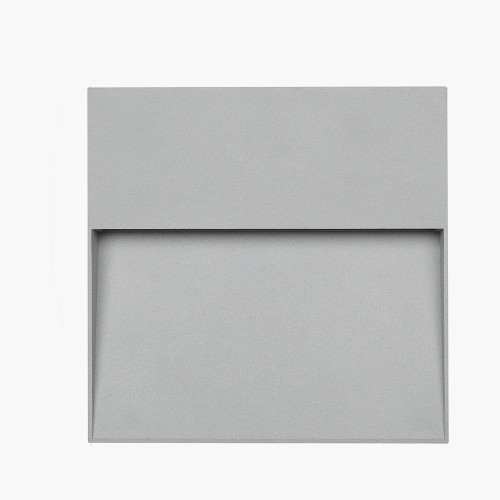 pacific lifestyle Elysium Grey Square Diffused Outdoor Wall Light