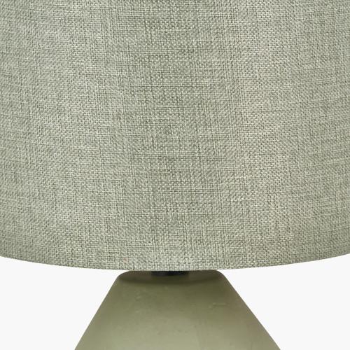 Pacific Lifestyle Erika Sage Vintage Textured Ceramic Floor Lamp