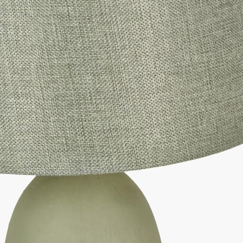 Pacific Lifestyle Erika Sage Vintage Textured Ceramic Table Lamp