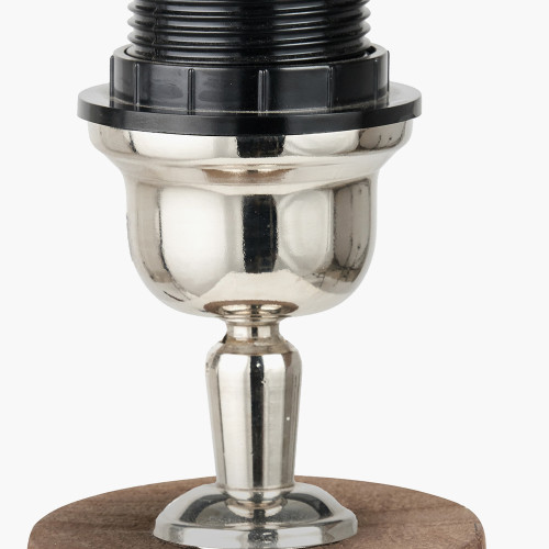 Pacific Lifestyle Esha Natural Conical Wood Table Lamp Base