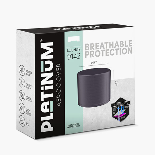 pacific lifestyle Firetable Aerocover Round 62x73cm high