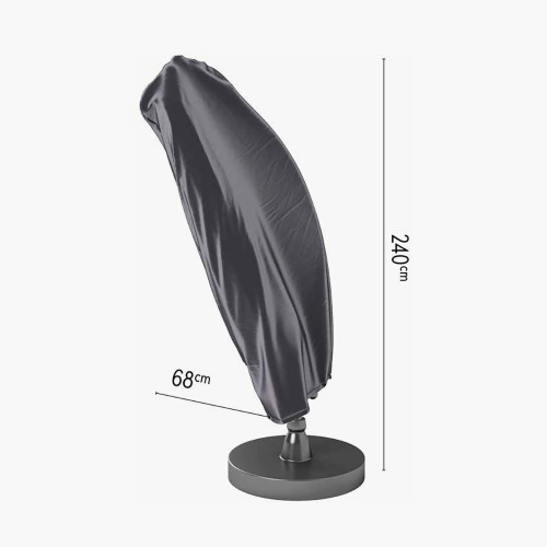 Pacific Lifestyle Free Arm Parasol Aerocover 240 X 68cm