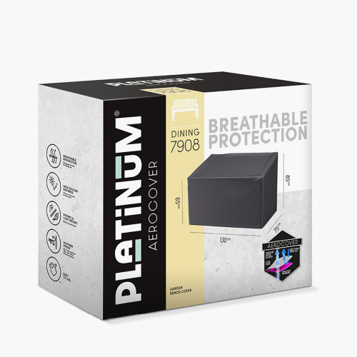 pacific lifestyle Garden Bench Aerocover 130x75x65/85cm high