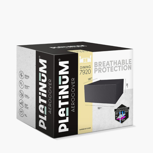 pacific lifestyle Garden Set Aerocover Rectangular 180x190x85cm high