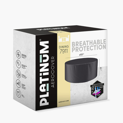 pacific lifestyle Garden Set Aerocover Round 150 x 85cm high