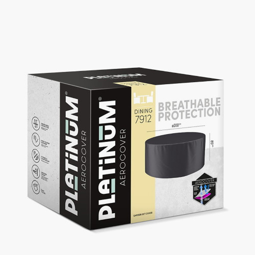 pacific lifestyle Garden Set Aerocover Round 200 x 85cm high