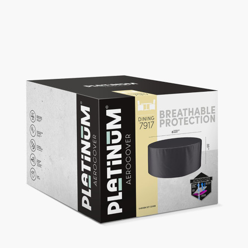 pacific lifestyle Garden Set Aerocover Round 320 x 85cm high