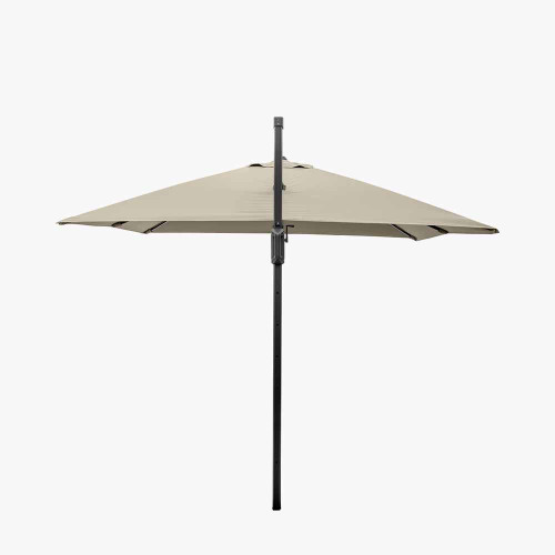Pacific Lifestyle Glow Challenger T2 3m Square Champagne Free Arm Parasol