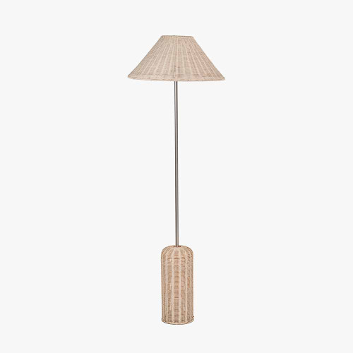 Pacific Lifestyle Hali Rattan Base And Shade Floor Lamp