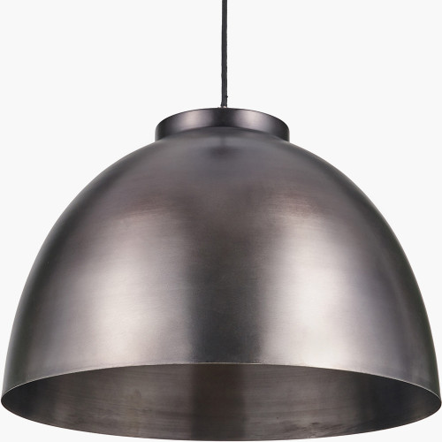 Pacific Lifestyle Harlem Antique Bronze Domed Metal Pendant