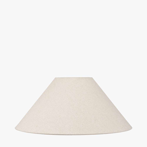 pacific lifestyle Harley 30cm Slubby Hopsack Empire Lampshade
