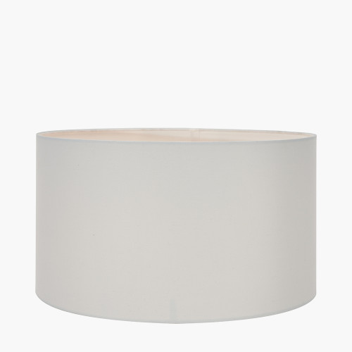 Pacific Lifestyle Harry 25cm Ivory Cotton Mix Cylinder Lampshade
