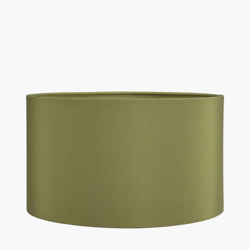 pacific lifestyle Harry 25cm Sage Cotton Mix Cylinder Lampshade
