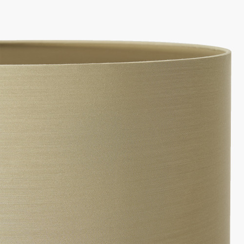 Pacific Lifestyle Harry 25cm Taupe Cotton Mix Cylinder Lampshade