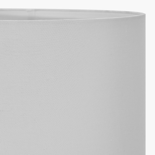 Pacific Lifestyle Harry 30cm Ivory Cotton Mix Cylinder Lampshade