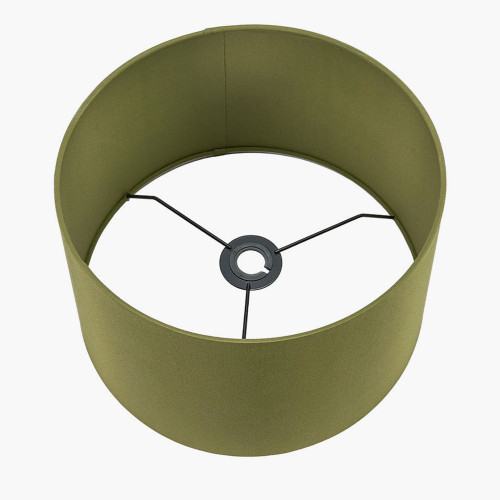 Pacific Lifestyle Harry 30cm Sage Cotton Mix Cylinder Lampshade