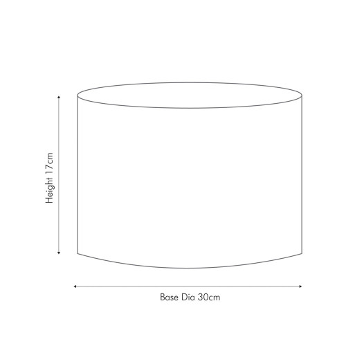 Pacific Lifestyle Harry 30cm Sage Cotton Mix Cylinder Lampshade