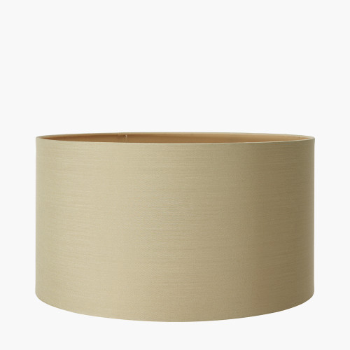 Pacific Lifestyle Harry 45cm Taupe Cotton Mix Cylinder Lampshade