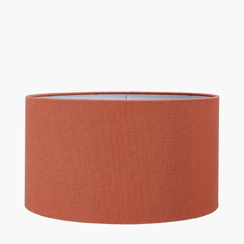 pacific lifestyle Henry 30cm Tobacco Handloom Cylinder Lampshade