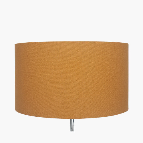 pacific lifestyle Henry 35cm Mustard Handloom Cylinder Lampshade