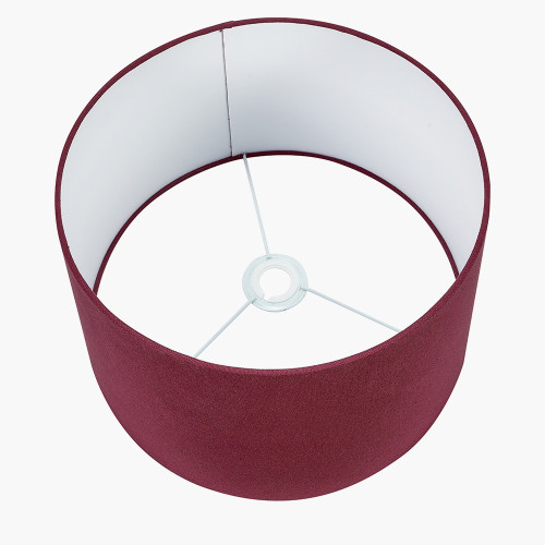 Pacific Lifestyle Henry 40cm Mulberry Handloom Cylinder Lampshade