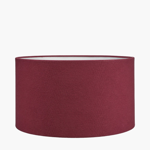 pacific lifestyle Henry 45cm Mulberry Handloom Cylinder Lampshade