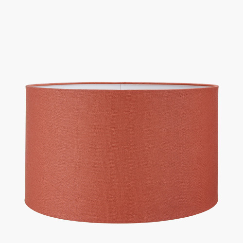 Pacific Lifestyle Henry 45cm Tobacco Handloom Cylinder Lampshade
