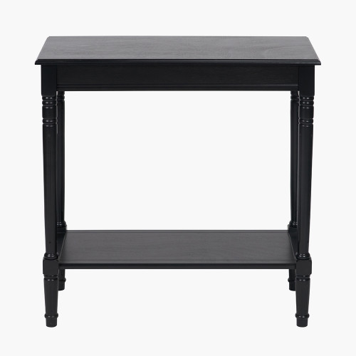 pacific lifestyle Heritage Black Pine Wood Console Table pacific lifestyle Heritage Black Pine Wood Console Table